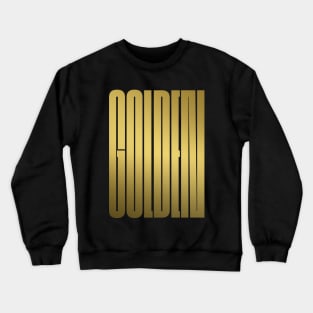 Golden Crewneck Sweatshirt